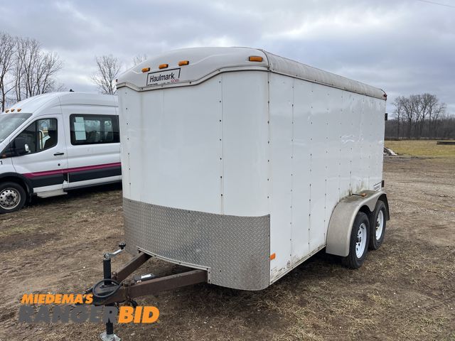 Lot 30-4865 - 2012 Haulmark 12'  TST6X12DT2 Enclosed Trailer