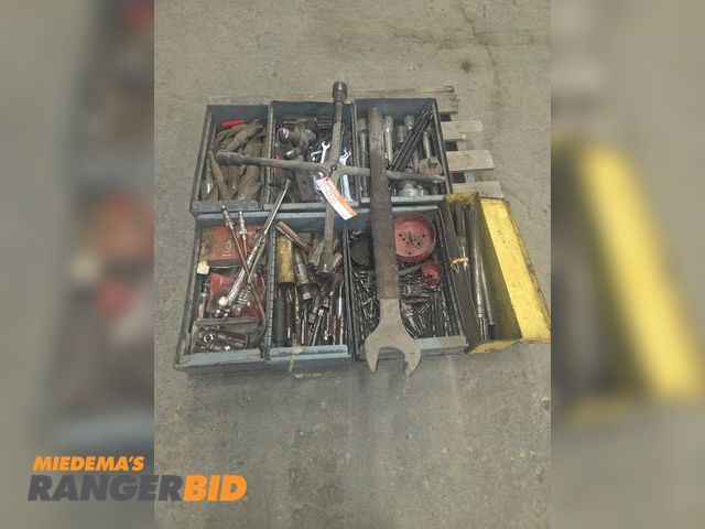 Lot 30-4820 - Misc Drill bits, sockets, wrenches, smith torch with rosebud, misc trans alignment kit