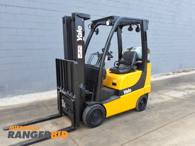 Lot 30-250 - 2012 Yale 4,000lbs Capacity Forklift - See Video for Operation