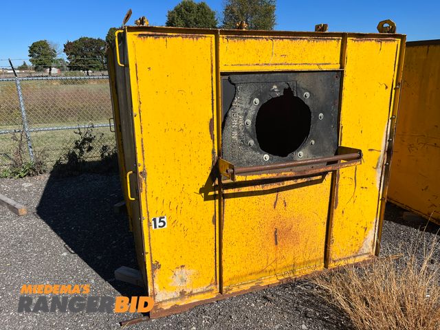 Lot 30-3713 - Leaf Collection Box 74" x 78" x 107" Municipality owned, seller will load.