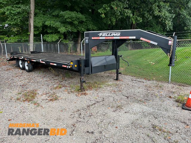 Lot 30-3835 - 2017 Felling . Flat Bed Trailer