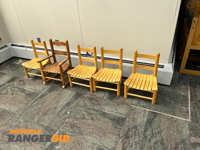 Lot 30-3354 - Lot includes (5) Children's Chairs.