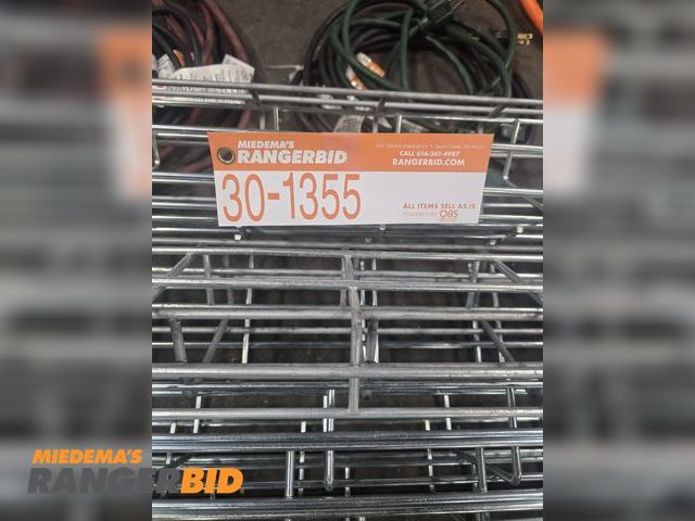 Lot 30-1355 - Extension cords, LED lights, air hoses, position sensors, EFD Glue heads, and misc. electrical compo...