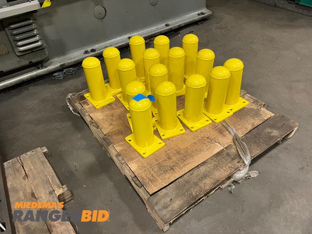 Lot 30-2414 - Custom Made Forklift Barrier Bumpers Seller will load.