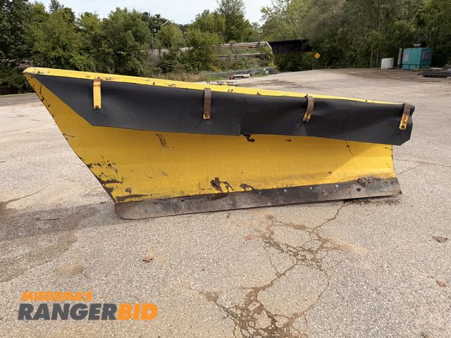 Lot 30-3650 - One way 12' Heavy Duty Front Mounted Plow Municipality owned, Seller will load.