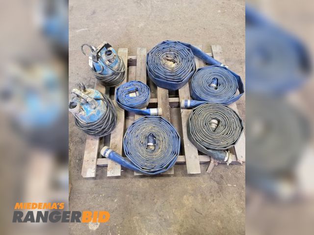 Lot 30-4842 - 2 dewatering 225 feet of discharging hoses.