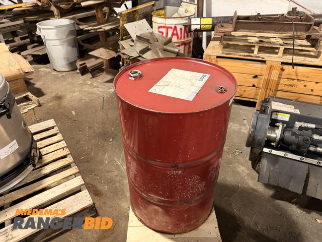 Lot 30-3851 - Mobil 55 gallon drum Delvac 1250 Engine Oil SAE 50