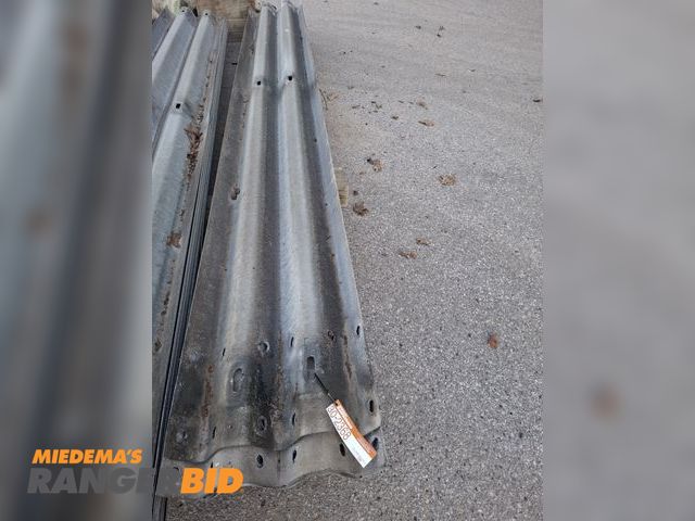Lot 30-2368 - 13’6” guardrail - 10 pieces. Seller will load. Municipality owned.