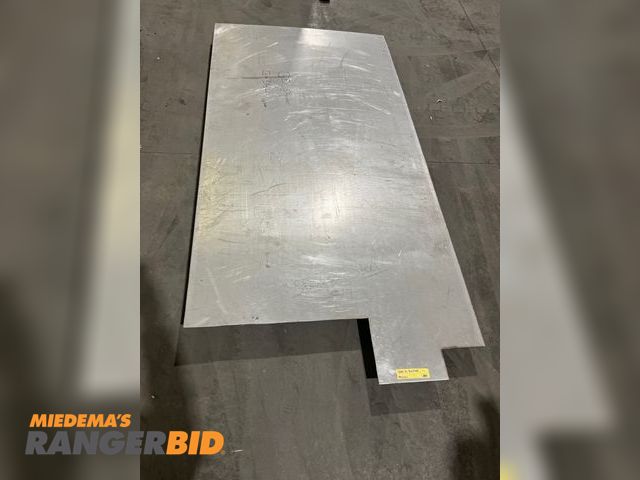 Lot 30-61-MV - Stainless Steel Sheet, 48"W x 86" - This sheet weighs just over 300 lbs and was a 4x8 sheet, but par...