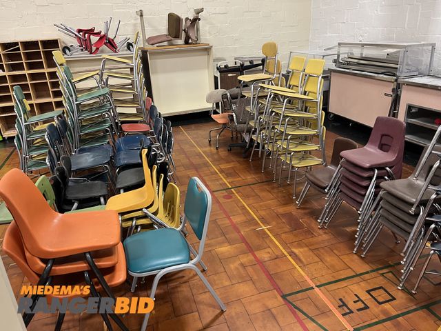 Lot 30-2065 - Lot of  Children's Chairs Stackable Chairs Assorted Chairs