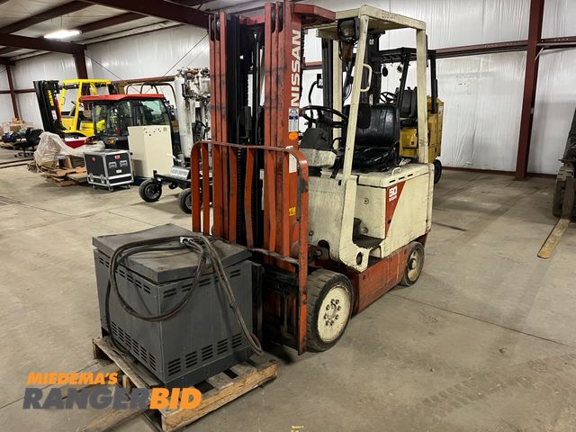 Lot 30-410 - 1989 Nissan 50 CYM021250 Forklift