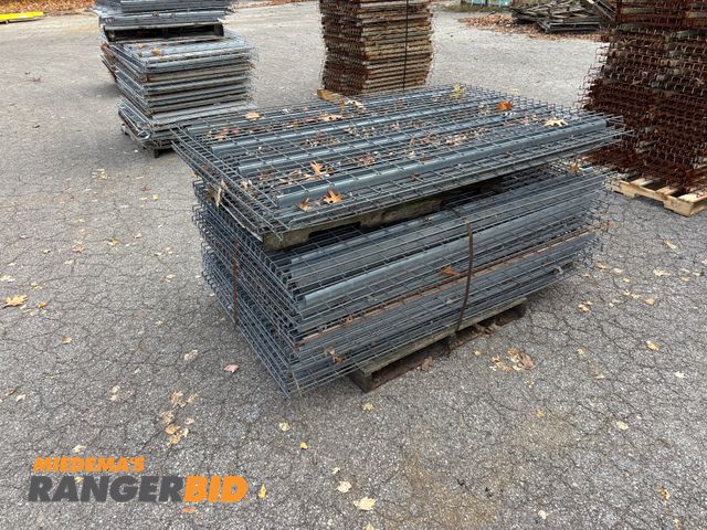 Lot 30-41 - LOT OF (28) Pallet Racking Decking Sections 72"D x 46"W   

Seller will assist with loading. Forklif...