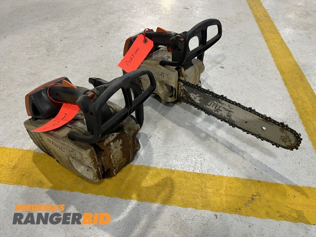 Lot 30-4634 - Lot of (2) Stihl MS 192T Chainsaws Gas Powered