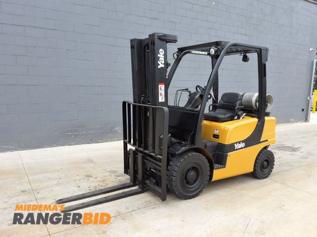 Lot 30-11109 - 2006 Yale 5,000lbs Capacity Pneumatic Forklift - See Video For Operation