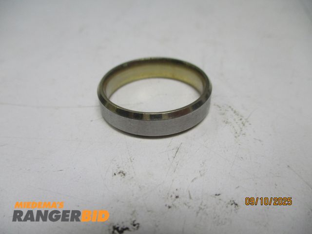 Lot 30-10643 - 1 Stainless Steel Gold/Silver Ring Gold Plated Stainless Steel Men's size 13 ring