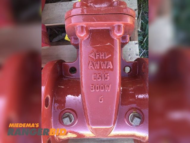 Lot 30-27I - 1 6" flanged gate valve, SMITH - COOPER, Fire Main Gate Valve, stamped FM  AWWA  C515  300W  6, new,...