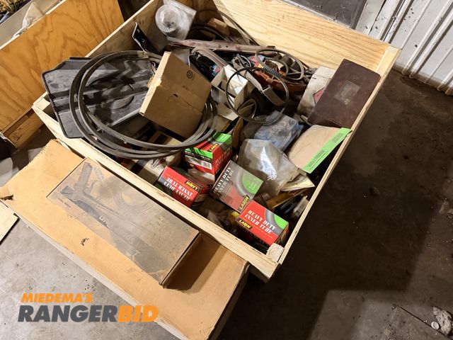 Lot 30-3737 - Pallet of Miscellaneous lawn mower parts. Including belts blades and more.

•	Municipality owned
•	B...