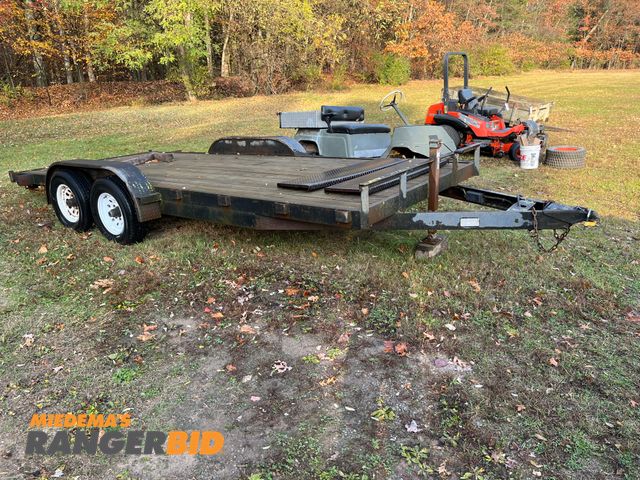 Lot 30-3023 - 2001 Gold Star Inc 18' Tandem Axle Equipment Trailer •	Municipality owned, regularly serviced, and well maintained.