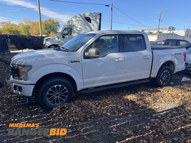 Lot 30-1020 - 2018 Ford F150 XLT Crew Cab Pickup Truck 4x4 Sport 4x4, Short bed, 2.7L V-6 EcoBoost gas engine, aut...