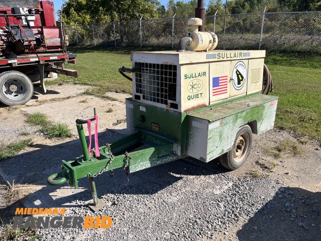 Lot 30-1775 - Sullair 100 Towable Air Compressor