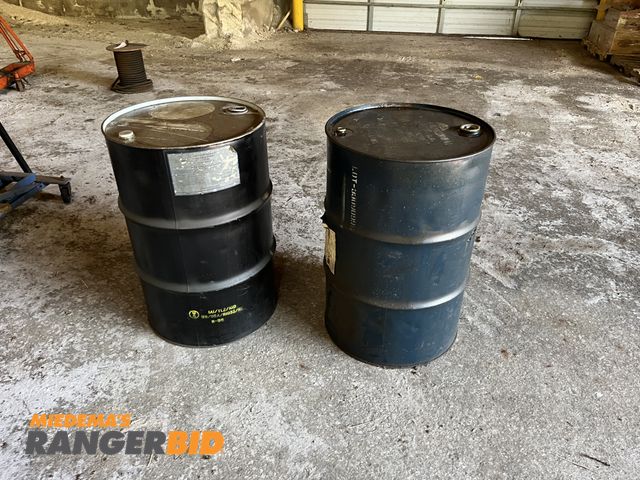 Lot 30-1506 - (2)  55 gallon drums of mineral spirits