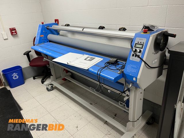 Lot 30-634 - Graphic Finishing Partners 463TH Laminator 66.5" there are a few nicks on the roll.
