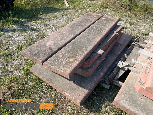 Lot 30-3431 - (1) Concrete Picnic Table, Not assembled. Seller will load. Does not come with hardware. Also comes with extra table parts