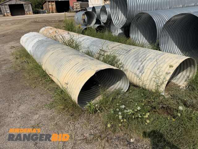 Lot 30-3562 - (2) Squash Culverts total of 46' with connector.  27" x 42"