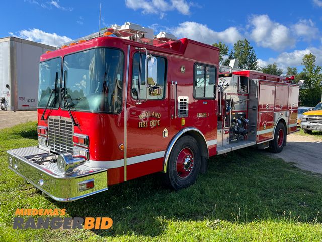 Lot 30-3919 - 1996 Hendrickson Spencer TM750 Fire Truck Fire Truck