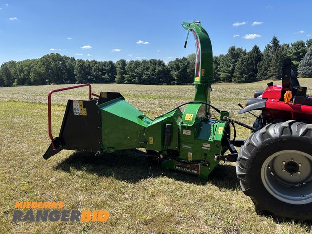 Lot 30-11182 - Wallenstein  BX72RI Wood Chipper 3-Point PTO Powered 7" Chipping Capacity, 12" Opening, Dual Drive H...