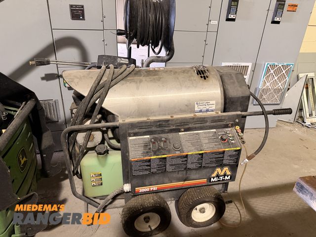 Lot 30-3736 - Mi-T-M 3000 PSI Heated Power Washer -  Electric