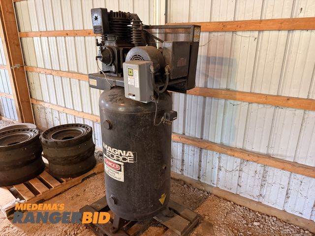 Lot 30-3604 - Sanborn Magna Force Air Compressor Appears to be 230v single phase