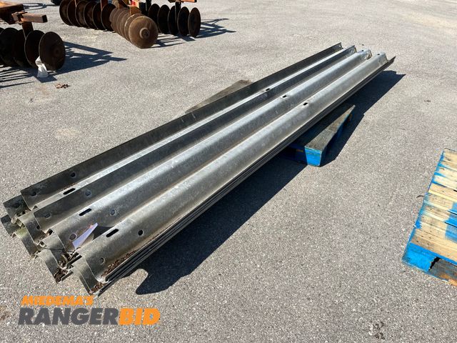 Lot 30-655 - 13'6" Tribeam Guardrail (10) Pieces. Municipality owned, Seller will load.