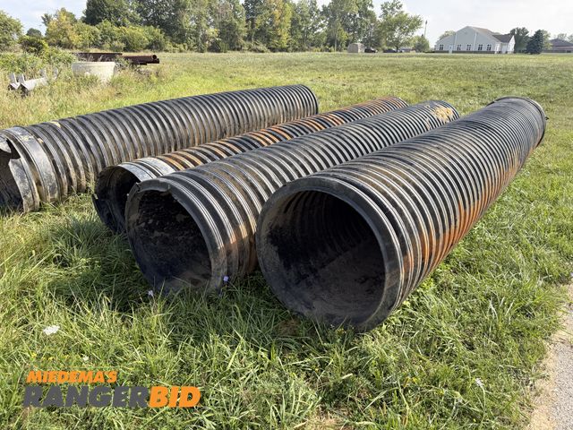 Lot 30-3561 - (4) 36" x 20' Plastic Dual Wall Culerts