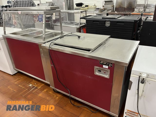 Lot 30-2071 - Seco Cafeteria Line Stainless Steel Warmers Coolers and More