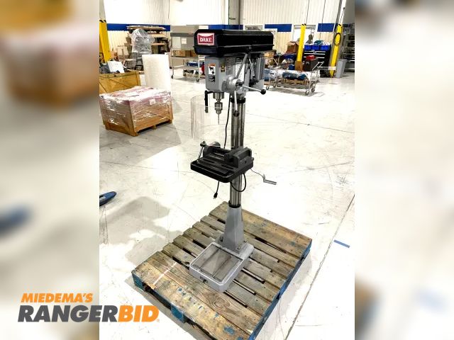 Lot 30-24 - Dake SB-16 Floor Drill Press, 1/2 HP /.375 KW, 110V, 2014, very clean working unit

Seller will assi...