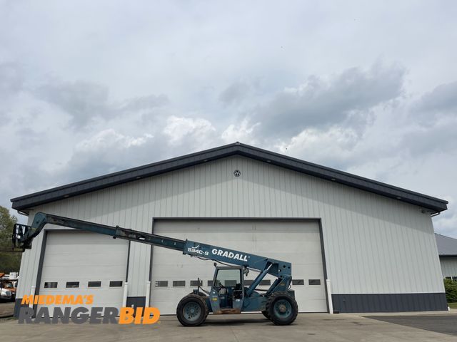 Lot 30-11282 - GRADALL  543C-9 4x4 Telehandler Gradall 543C-9 4x4 is a heavy duty rough terrain telehandler known f...