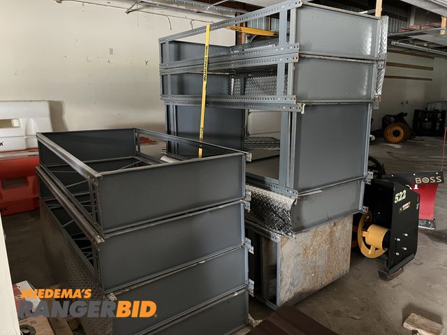 Lot 30-1539 - (9) Metal Shelving Units