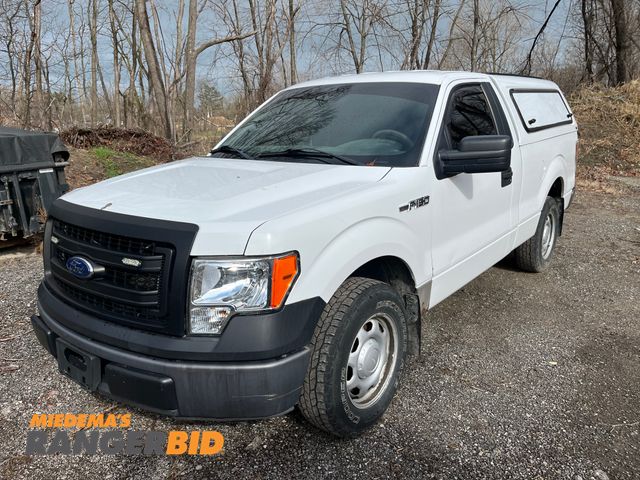 Lot 30-2563 - 2013 Ford F-150 with a 3.7L V6 DOHC 24V engine. 65,949 Regular Cab Long Box Pickup Truck RWD