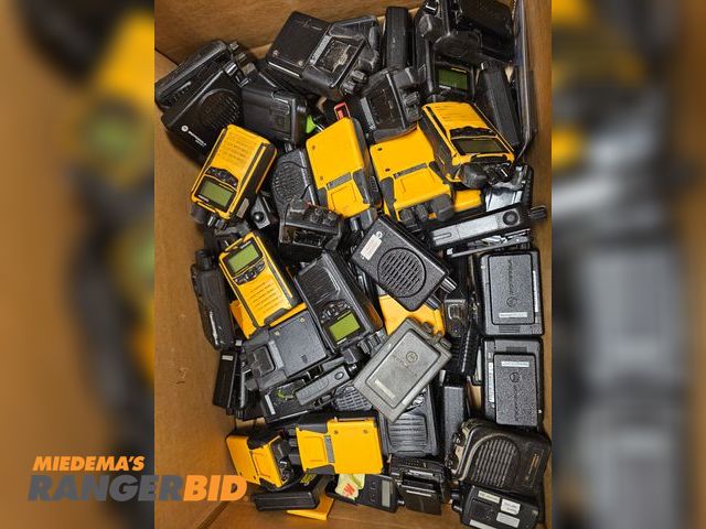 Lot 30-23 - These are VHF pagers removed from Fire Department service last year.  There are; Unicaton G1, Motorola Min (III IV V) pagers, chargers (some amplified).  Sold as is where is, You pick them up, we will not ship.