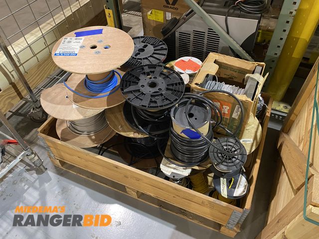 Lot 30-1 - LOT OF Misc. Conducting Cable, Misc Colors, AWGs # of Conductors, Etc.  

Seller will assist with lo...