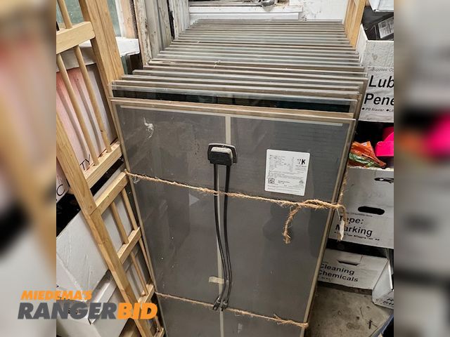 Lot 30-536 - 46 WK Solar WK1-65 65 watts per panel thin film PV solar panels