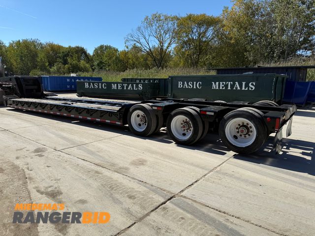 Lot 30-54698 - 1998 Talbert 50 ton RGN Lowboy Trailer