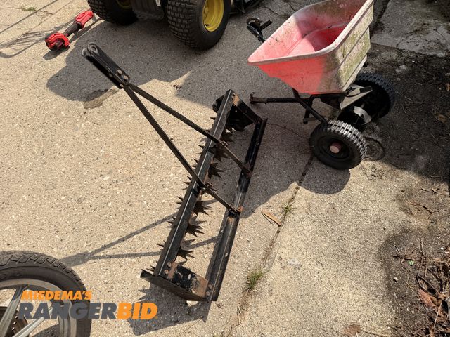 Lot 30-4088 - Towable spreader and drag
