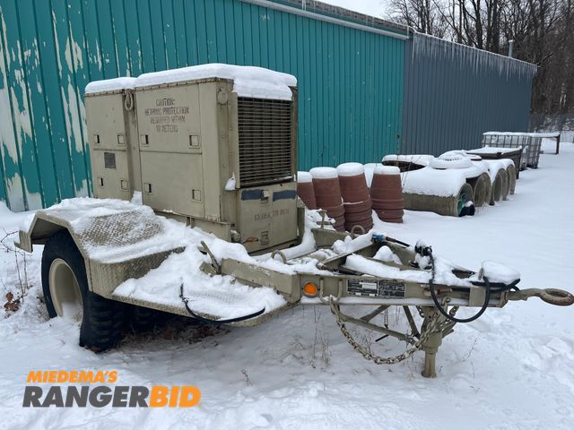 Lot 30-3055 - 2007 Schoals American Industries 30KW Towable Diesel Generator