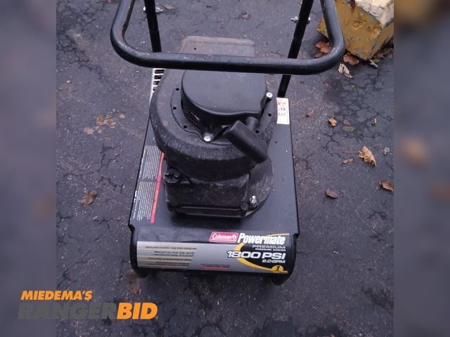 Lot 30-742 - 1 Gas Powered powermate power washer. Untested for operational. This item is being sold as is.  this...