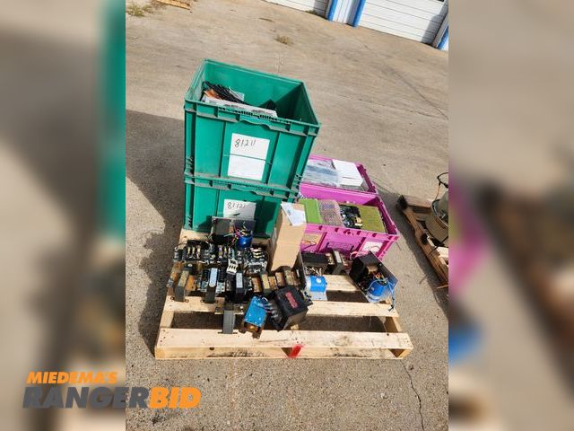 Lot 30-110 - Large lot of Misc. new and used electrical and electronic boards and accessories.