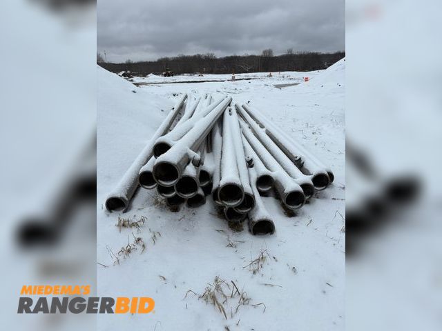 Lot 30-10322 - (20) 8" X 30' Aluminum Irrigation Pipe sections.