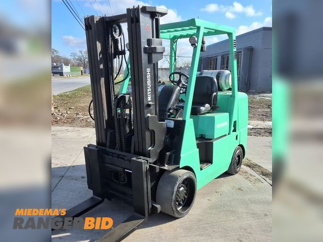 Lot 30-151 - Mitsubishi 8,000lbs Capacity Forklift - See video for operation