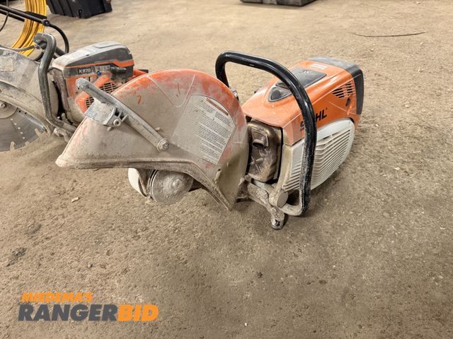 Lot 30-3646 - Stihl TS800 16" Concrete Saw Gas Powered Recoil Start